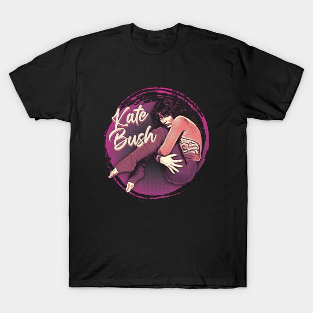 Kate Bush Fanart Design T-Shirt by Bingung Mikir Nama Design